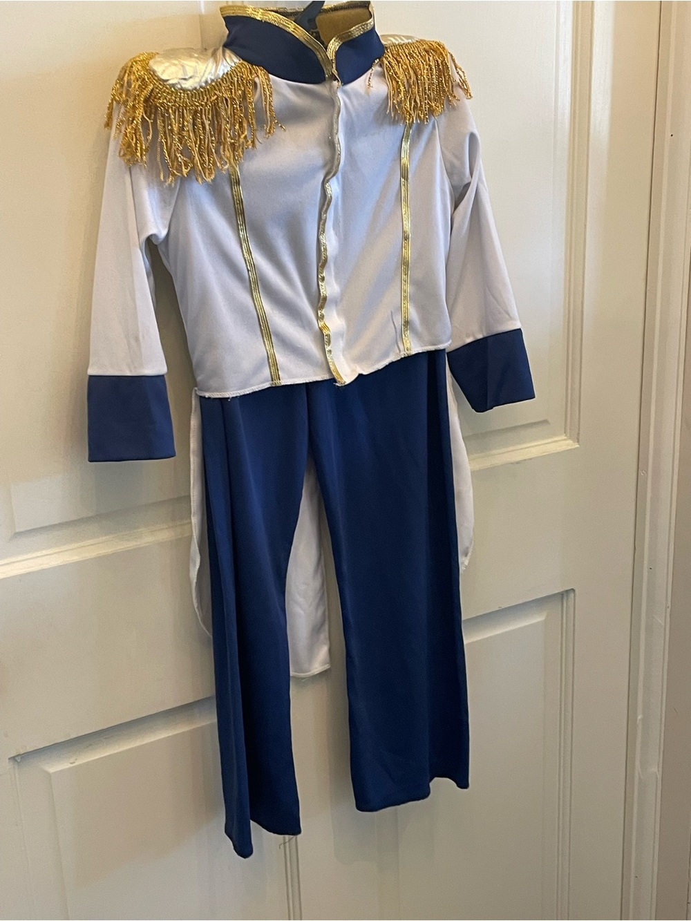 Children's Royal Prince Costume in Blue, White & Gold Disney’s little prince ,